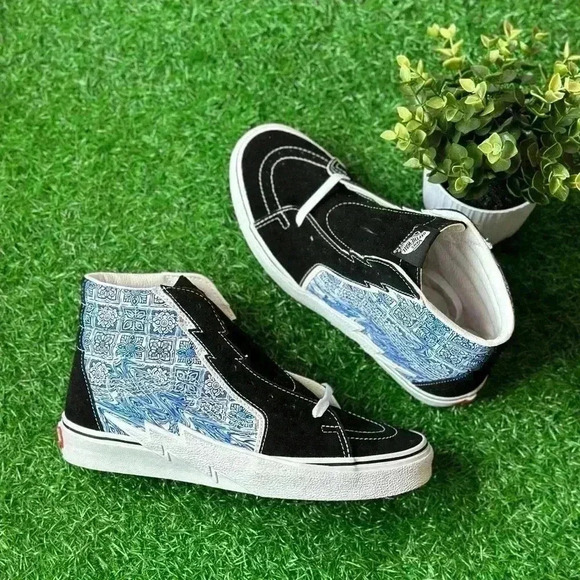 NEW🌟Vans Sk8 Hi Bolt Liquify Black - Picture 5 of 7